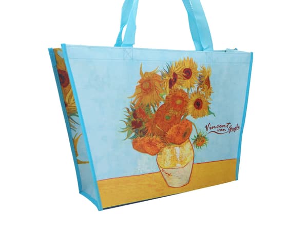 Trapetsilaukku taskulla - V. van Gogh, Auringonkukkia (CARMANI)