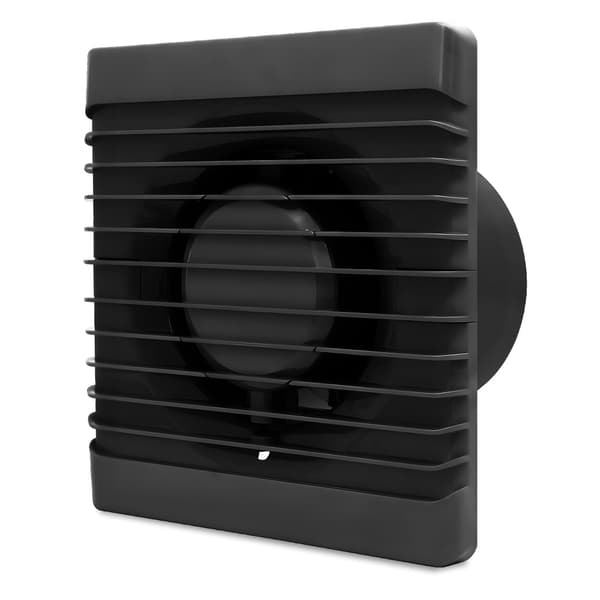 Planet 80 S Badeværelsesventilator Sort Meget Stille