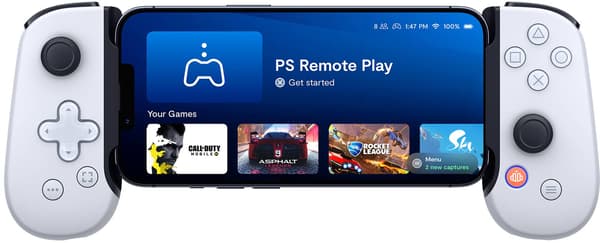 Gamepad Backbone One mobil spelkontroll för iPhone PlayStation Edition vit (BB-02-WS)