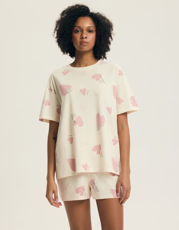 Elain Henderson Dampyjamas | Rosa 3XL