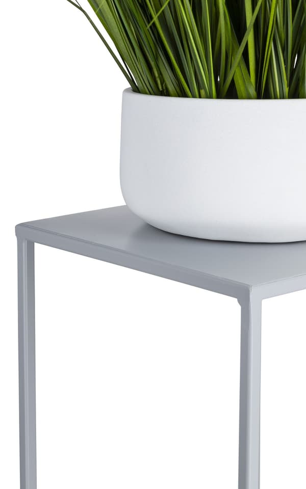 Grått stående blomställ 70 cm
