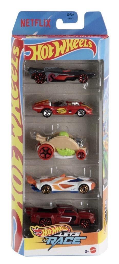 Hot Wheels Lad os køre afsted til start! 5-pak biler