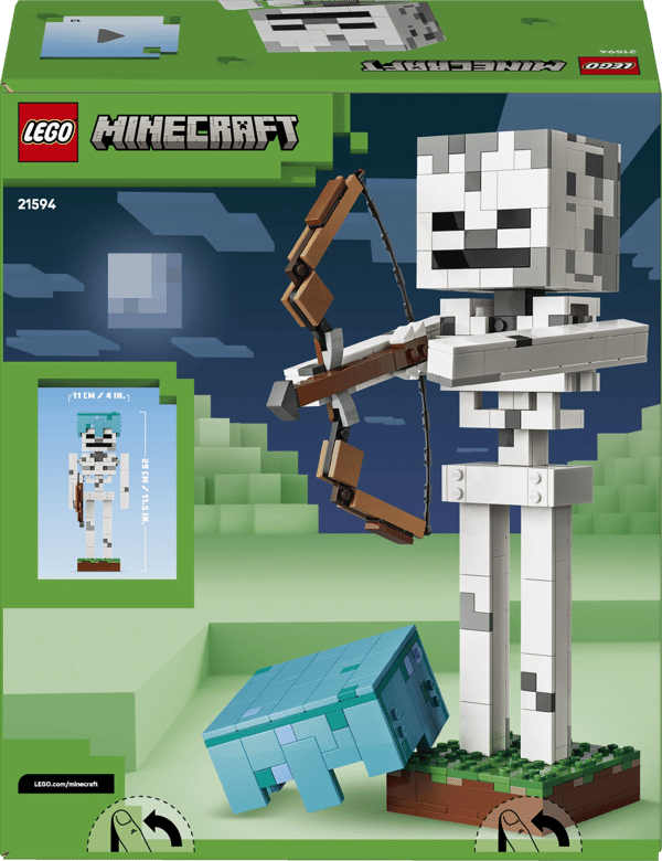 LEGO Minecraft Skelett Set 502 Bitar (21594)