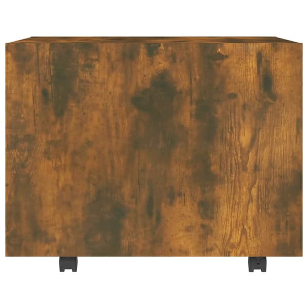 vidaXL sofabord røget eg 55x55x40 cm