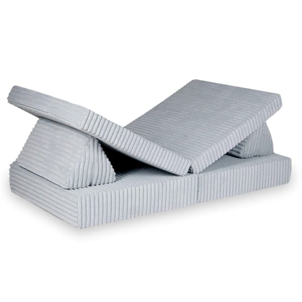 Montessori Standard Waffle Grå Legesofa