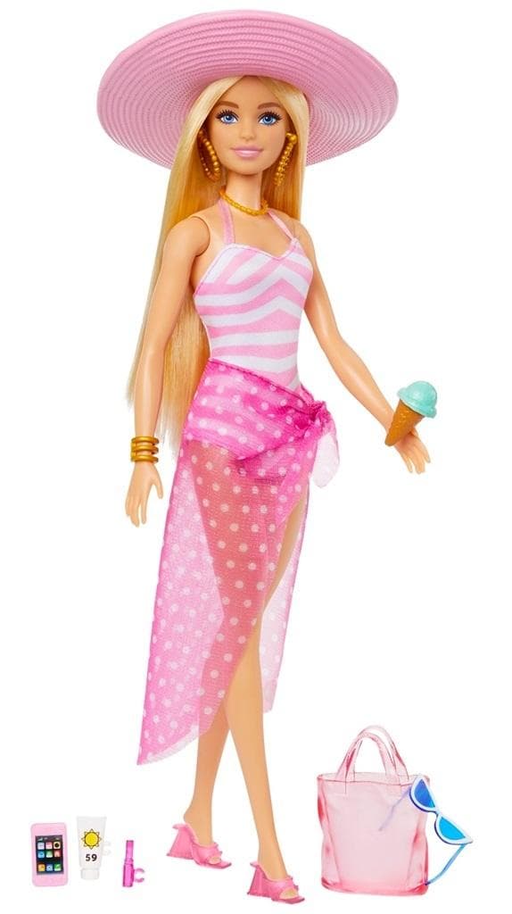 Barbie-docka + tillbehör HPL73