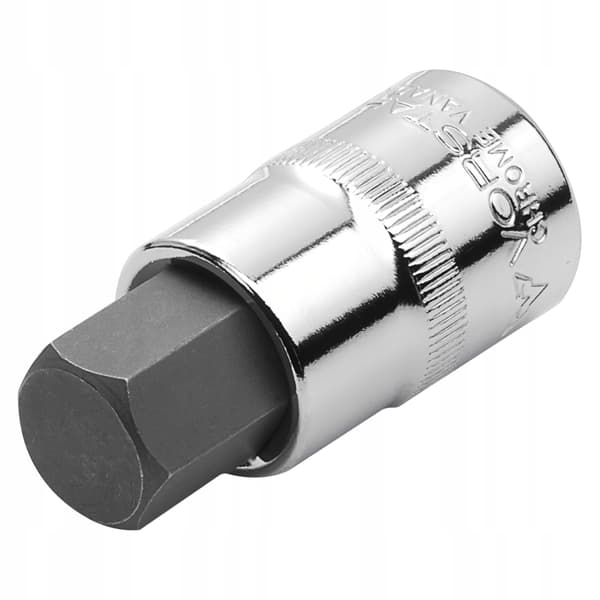 Topnøgle 1/2” med unbrako-crV-bit > 4 x 55 mm < Vorstahl