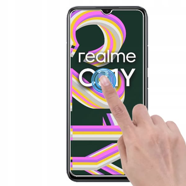2x Hærdet glas til REALME C21Y 9H glas