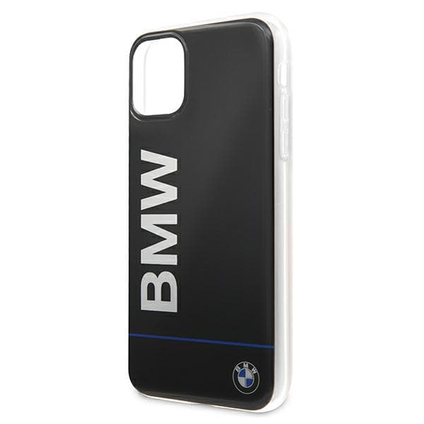 BMW Signature Printed Logo iPhone 11 Pro Cover, Sort