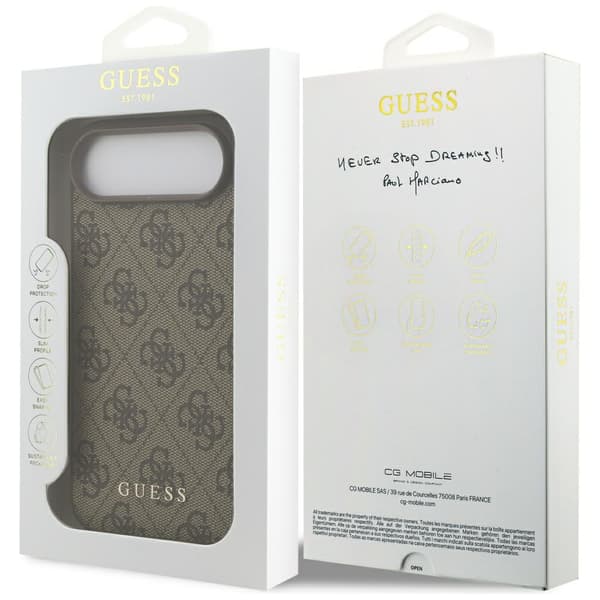 Guess 4G Classic -kotelo iPhonelle, musta