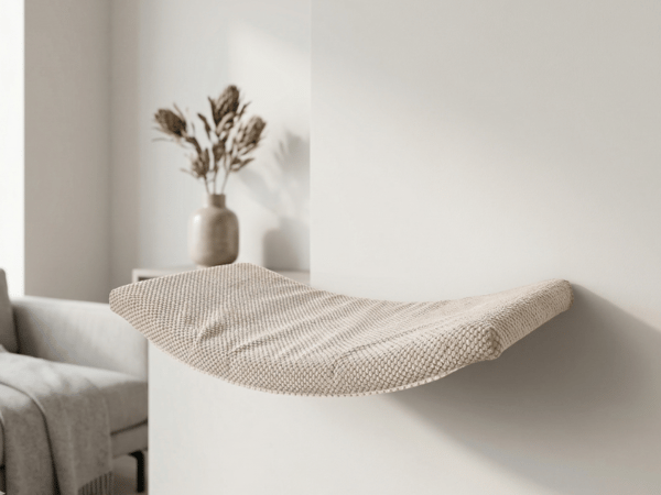 Arc Metal Kattehylde 75cm Beige