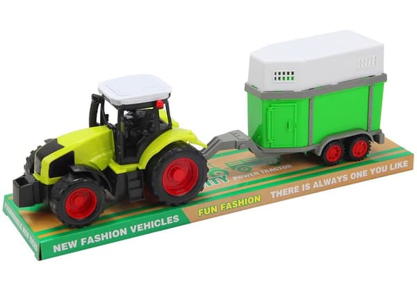 Traktor med anhænger