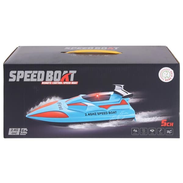 Fjernstyret motorbåd RC pilotbåd - Blå