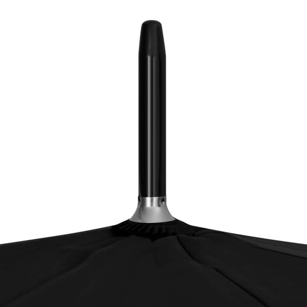 vidaXL paraply sort, 130 cm