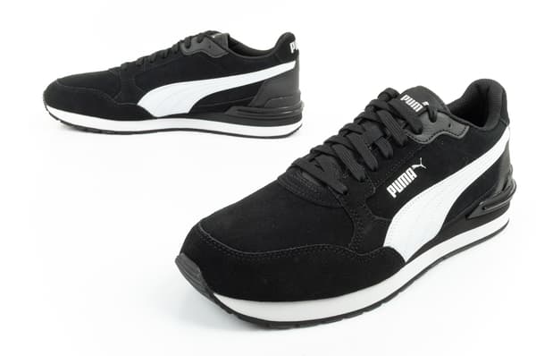 Puma ST Runner v4 SD Sort/Hvid [399665 01] størrelse 44.5