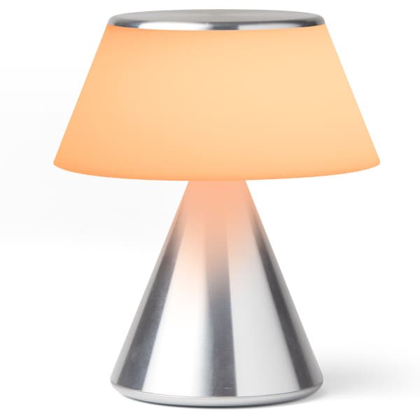 Lexon Luma M LED-lampa i silver