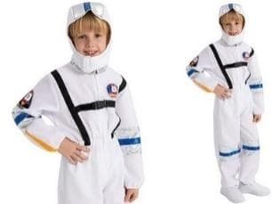 Astronautin puvun koko M 120-130cm
