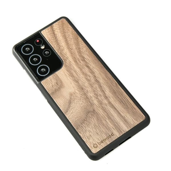 Træcover til Samsung Galaxy S21 Ultra AMERICAN WALNUT