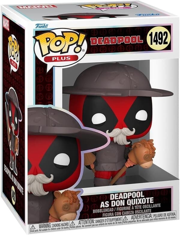 Funko POP Deadpool: Deadpool som Don Quixote-figur