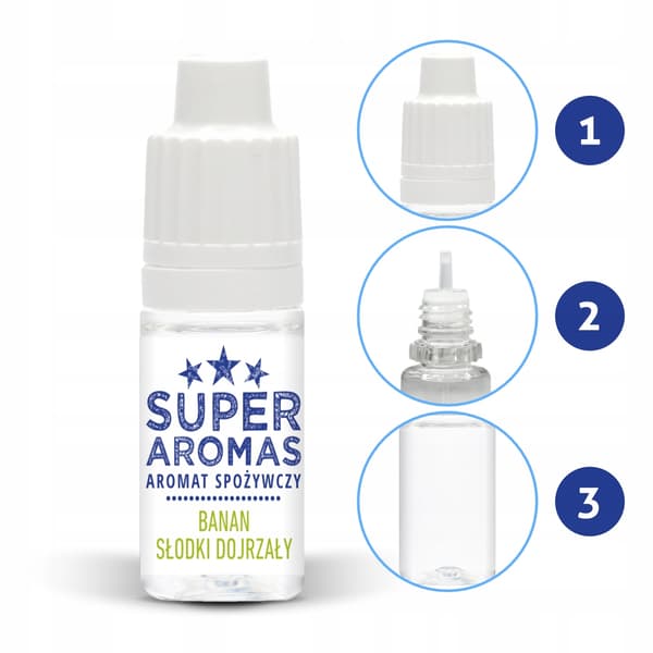 Superaromer Söt mogen banansmak 10 ml