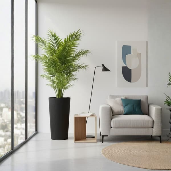 Urbanika ECO urtepotte sort h75x40,9 cm