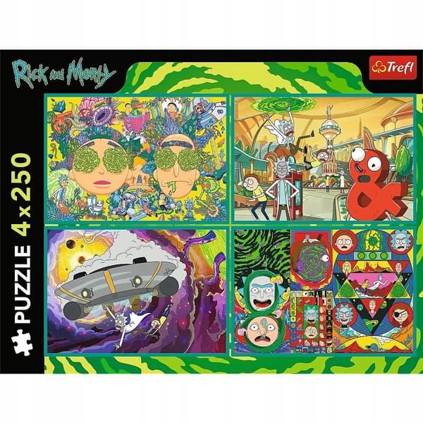 PUSSEL4X250 RICK OCH MORTYS FÖRVRIDADE VÄRLD13338