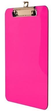 Metallklippstavla A5 rosa BD640-R
