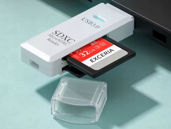 USB 3.0 kortlæser til SDXC, SDHC, MMC, RS-MMC, Micro SDXC/SD/SDHC