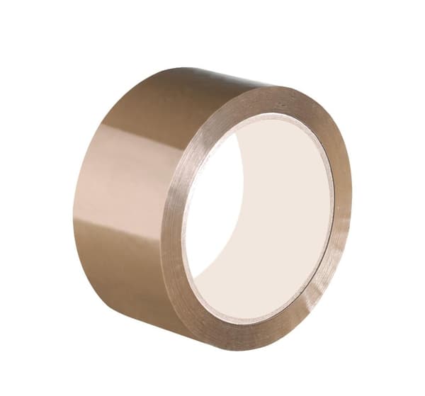 Självhäftande tejp 60m/48mm brun