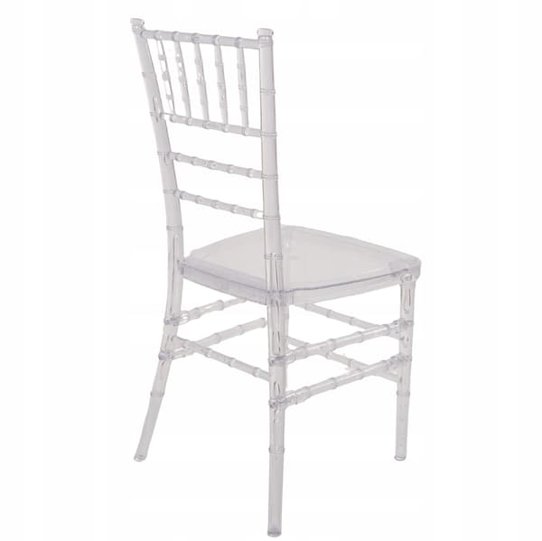 Chiavari stole transparente, 4 stk., elegante, bryllupsbanketstole