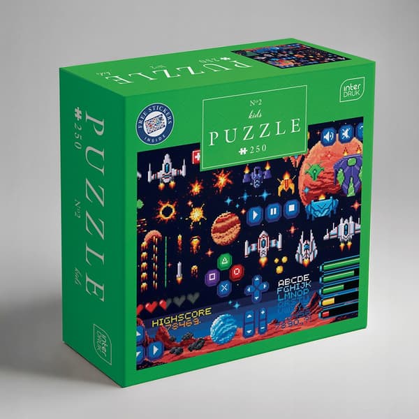 Pussel 250 barn 2 spel puslespil