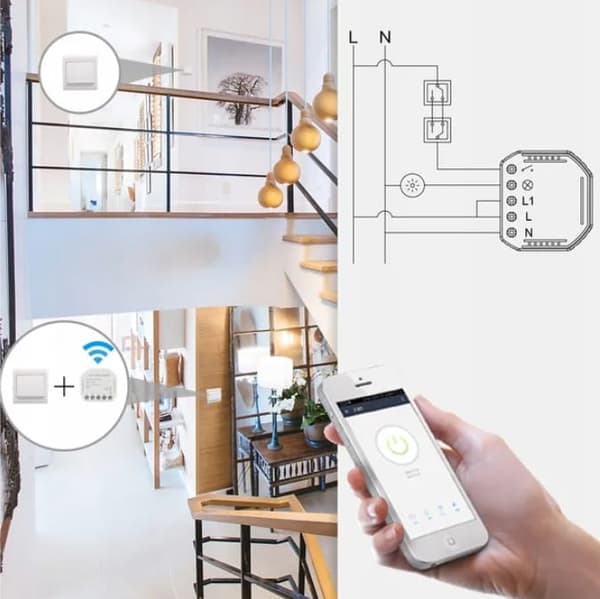Zigbee Tuya spændingsfri ovncontroller