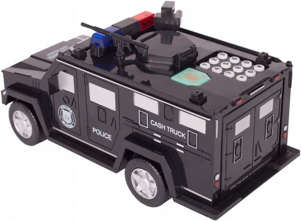 [paczb][5] spargris FÖR barn bil polis säker spargris U302