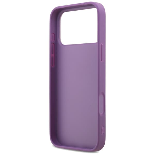 Guess Fixed Glitter Big 4G cover til iPhone 17 Pro Max lilla