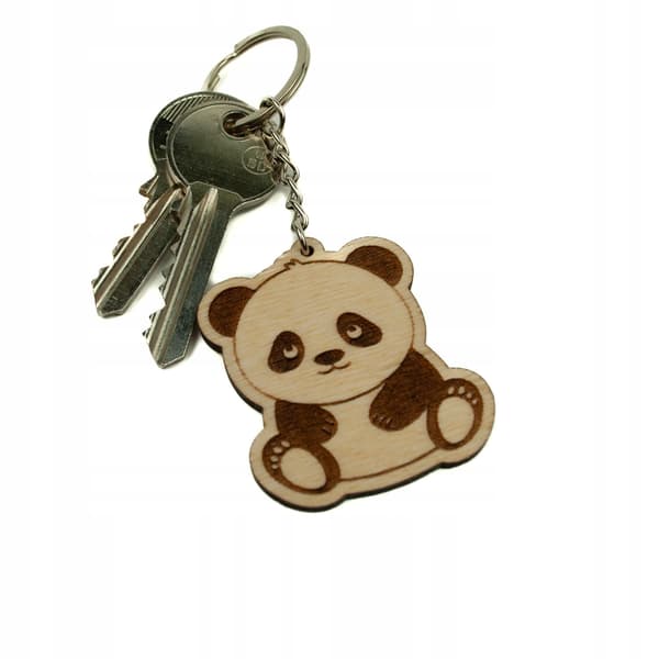 SØD KAWAII PANDA nøglering