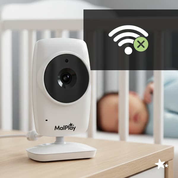 Malplay NannyEye Lite 3,5" babyvaktskamera extra