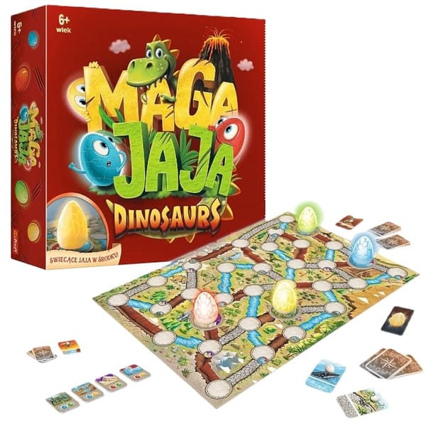 Trefl Magajaja Dinosaurs brætspil