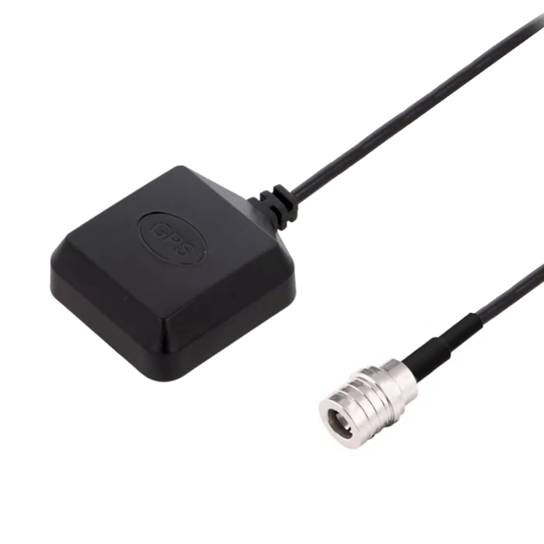 GPS-antenne L1-bånd med magnet 3m QMA-stik