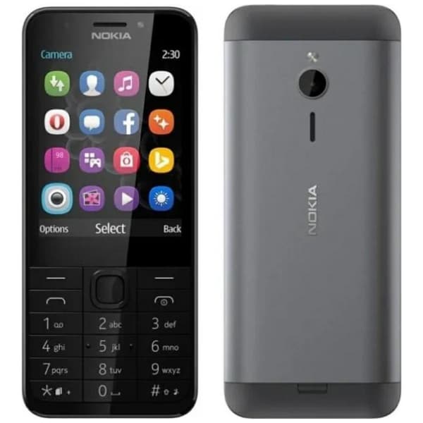 Nokia 230 TA-1609 DS sort telefon