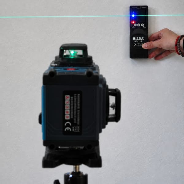 360° HILDA 4D PRO LASERNIVÅ 16 LINJER KRYSSLASER