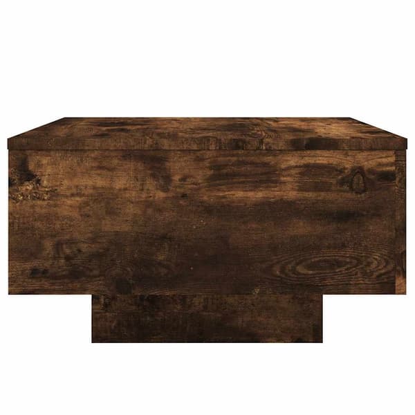 vidaXL sofabord røget eg 55x55x31 cm