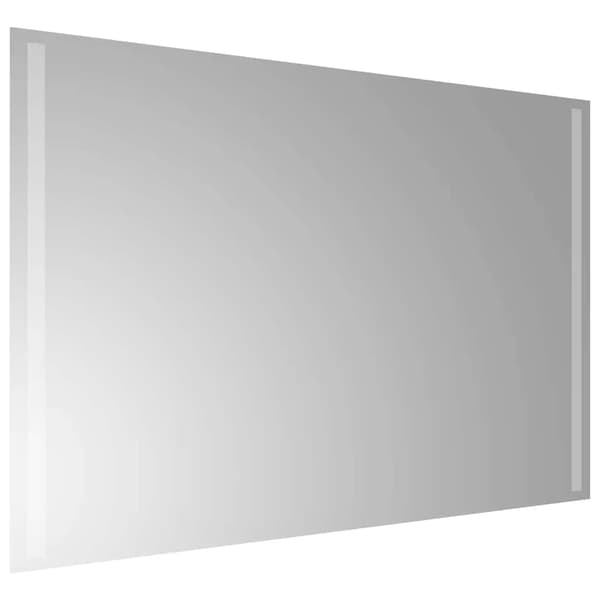 vidaXL Badrumsspegel med LED, 90x60 cm