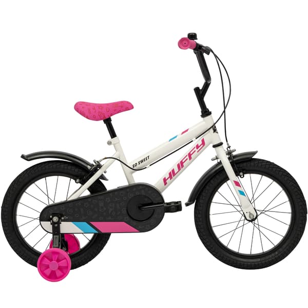 Huffy So Sweet 16-tums vit barncykel för flickor