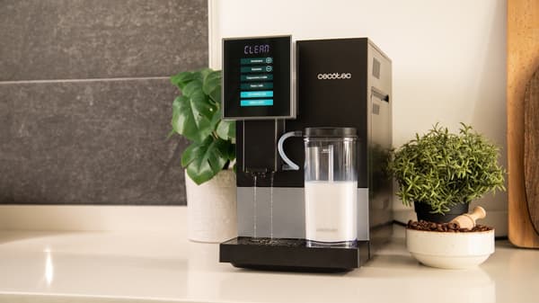 Cecotec Cremmaet Compactccino Kaffemaskin Svart och Grå (A01_EU01_105455)