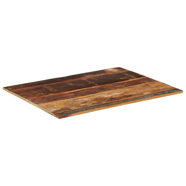 vidaXL rektangulær bordplade 70x90 cm 15-16 mm genbrugstræ