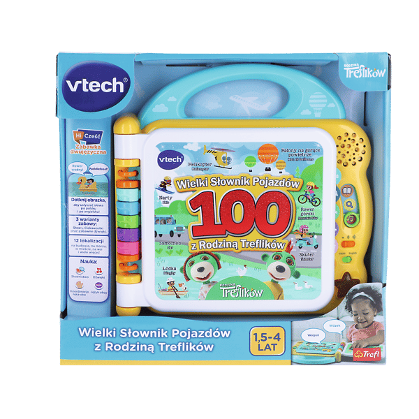 VTech Treflik interaktiivinen leluajoneuvosanakirja