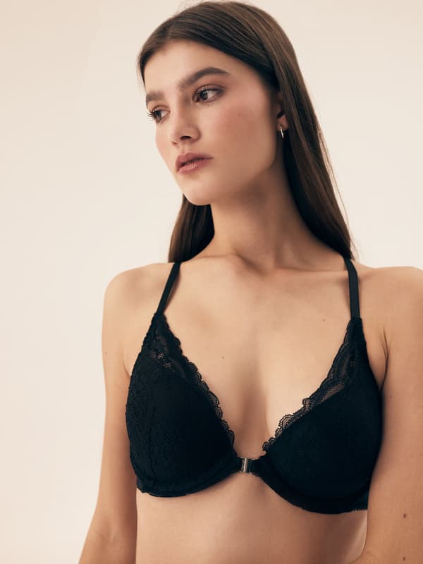 Sydney Bloovii push-up -rintaliivit | Musta 75A