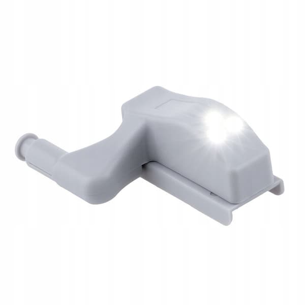 10x GARDEROBELAMPE, HÆNGSEL, LED, BATTERIER, AKS-KIT