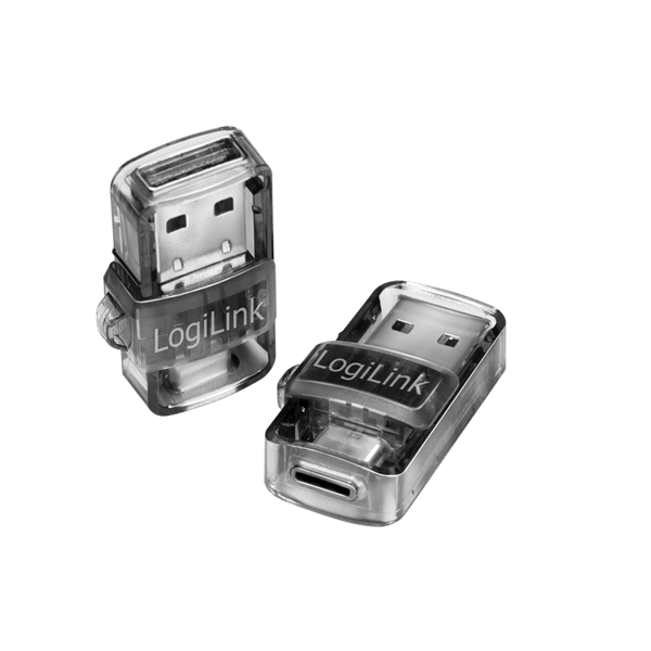 Bluetooth 5.0-adapter LogiLink USB/USB-C USB 3.2-räckvidd 10 m snabb och stabil