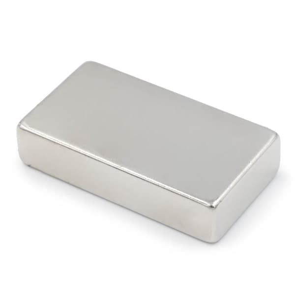 NEODYMIUM MAGNET 45x25x10 mm STÆRK PLADE Stang, Rektangulær, HUNTER